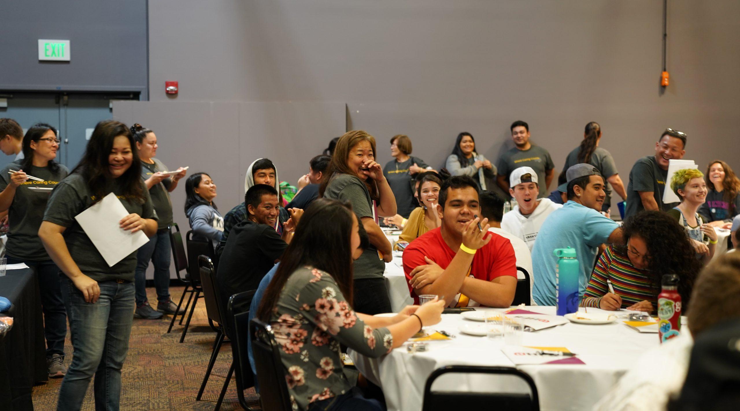 group discussions after the reality fair