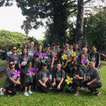 group staff photo at the Walk to End Alzheimer's